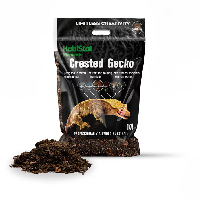 HabiStat Crested Gecko Substrate, 10 Litres