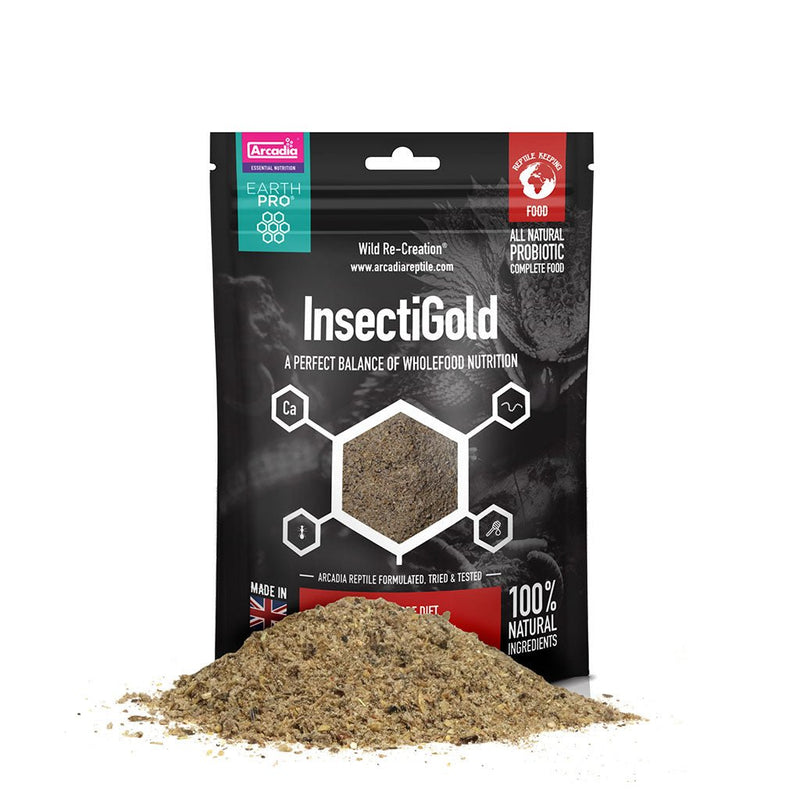 Arcadia Earth Pro InsectiGold, 300g - Reptiles By Post