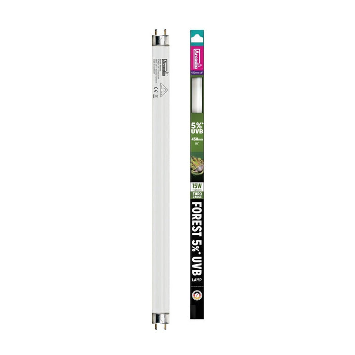 Arcadia Euro - Range Forest 5% UV Tube - Reptiles By Post