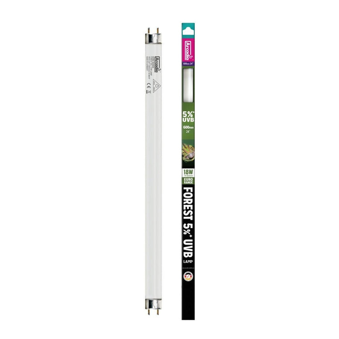 Arcadia Euro - Range Forest 5% UV Tube - Reptiles By Post