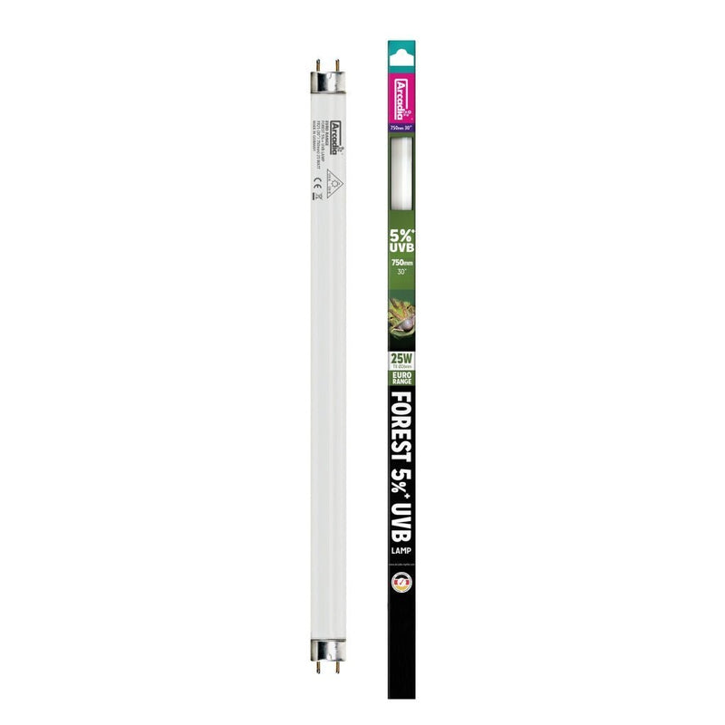 Arcadia Euro - Range Forest 5% UV Tube - Reptiles By Post
