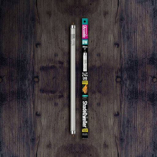 Arcadia ShadeDweller UV Lamp, 2.4% UV - B, 8 Watt, Arboreal - Reptiles By Post