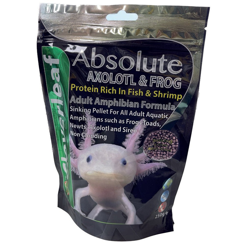 Cloverleaf Adult Axolotl & Frog Diet 4.5mm Sinking Pellet 250g - Reptiles By Post