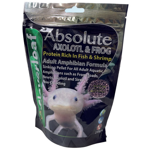 Cloverleaf Adult Axolotl & Frog Diet 4.5mm Sinking Pellet 250g - Reptiles By Post
