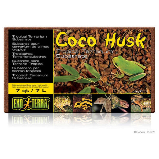 Exo Terra Coco Husk Substrate 7L Block - Reptiles By Post