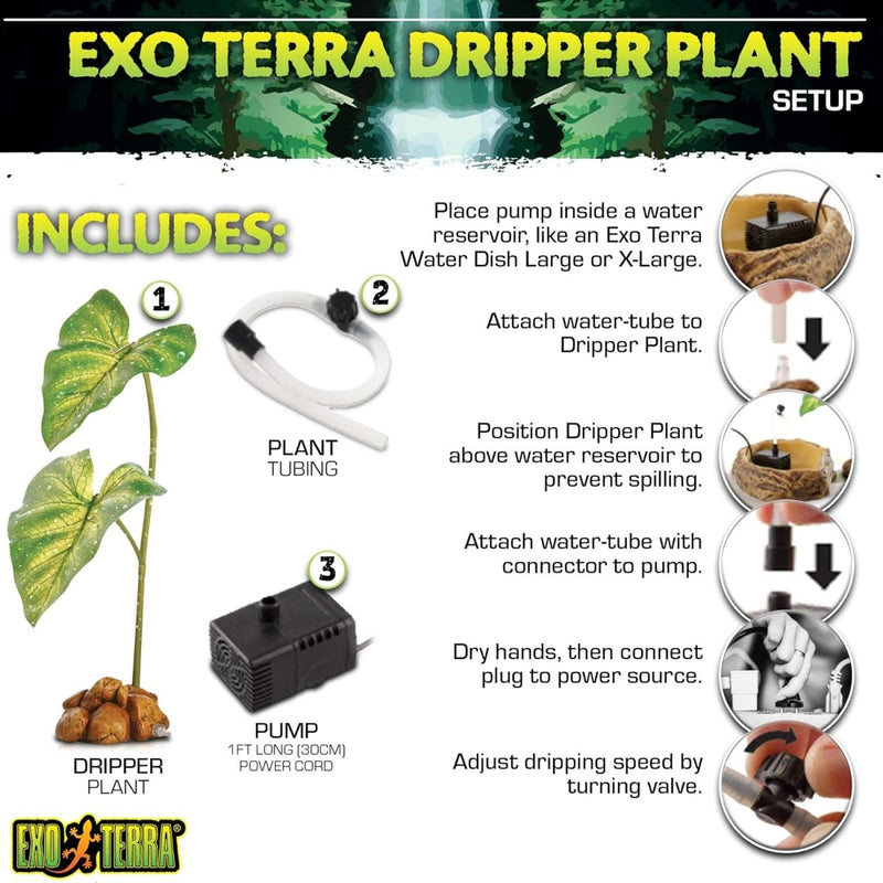 Exo Terra Dripper Plant - Reptiles By Post
