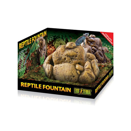 Exo Terra Reptile Fountain Dish with pump - Reptiles By Post