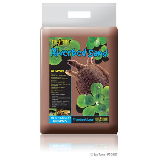 Exo Terra Riverbed Sand Brown 4.5Kg - Reptiles By Post