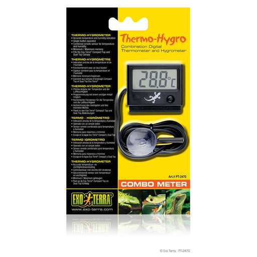 Exo Terra Thermo-Hygro Combometer - Reptiles By Post