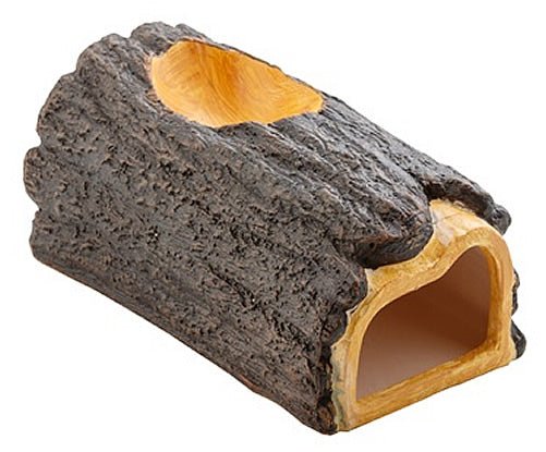 Exo Terra Wet Log Ceramic Hide - Reptiles By Post