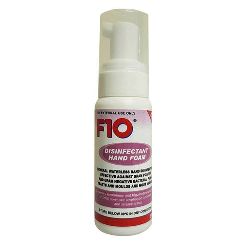 F10 Hand Foam 50ml - Reptiles By Post