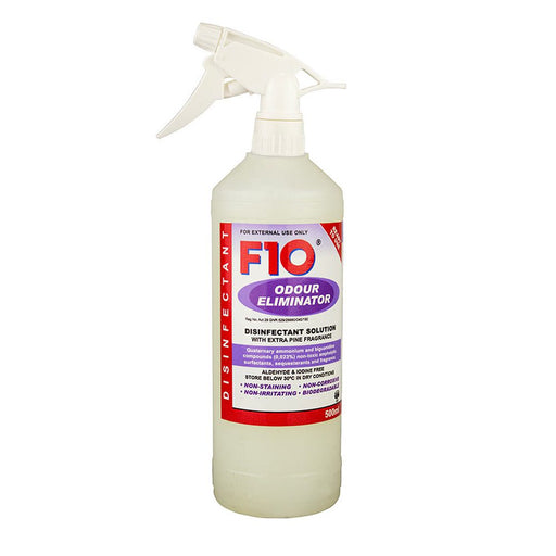 F10 Odour Eliminator 500ml Trigger - Reptiles By Post