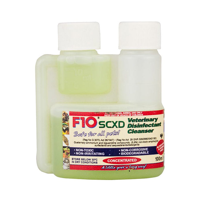 F10 SCXD Veterinary Disinfectant/Cleanser - Reptiles By Post
