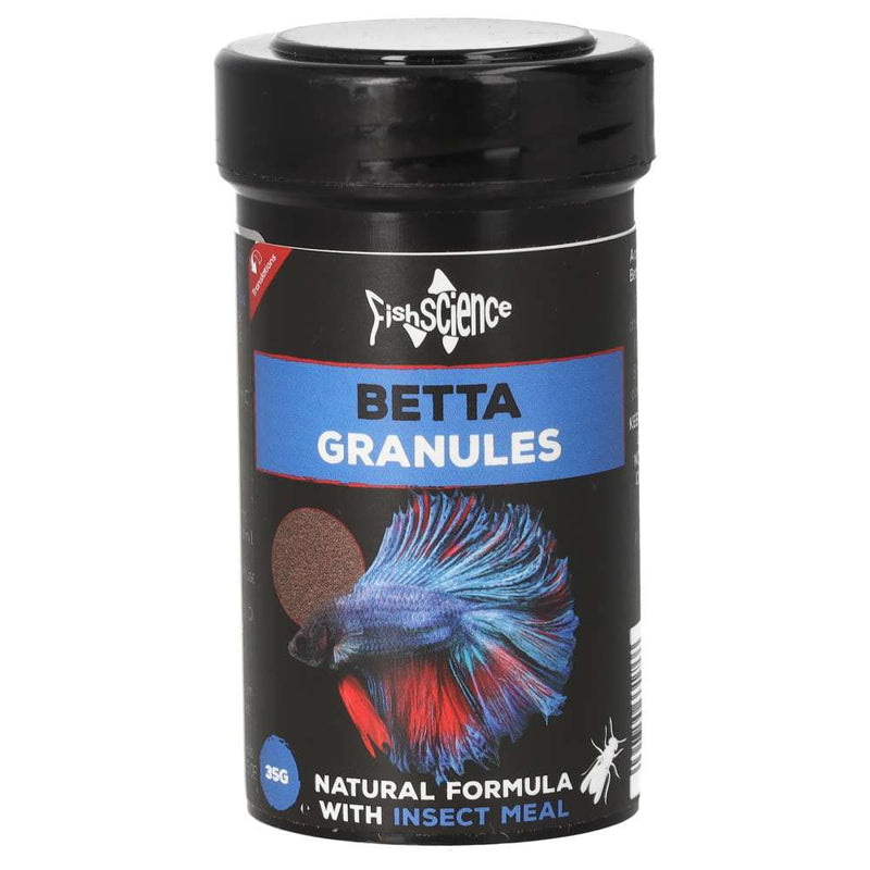 Fish Science Betta Granules 35g - (100ml) - Reptiles By Post