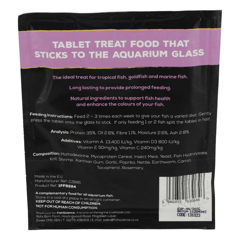Fish Science Fish Treats + Shrimp 9g Sachet SINGLE - Reptiles By Post