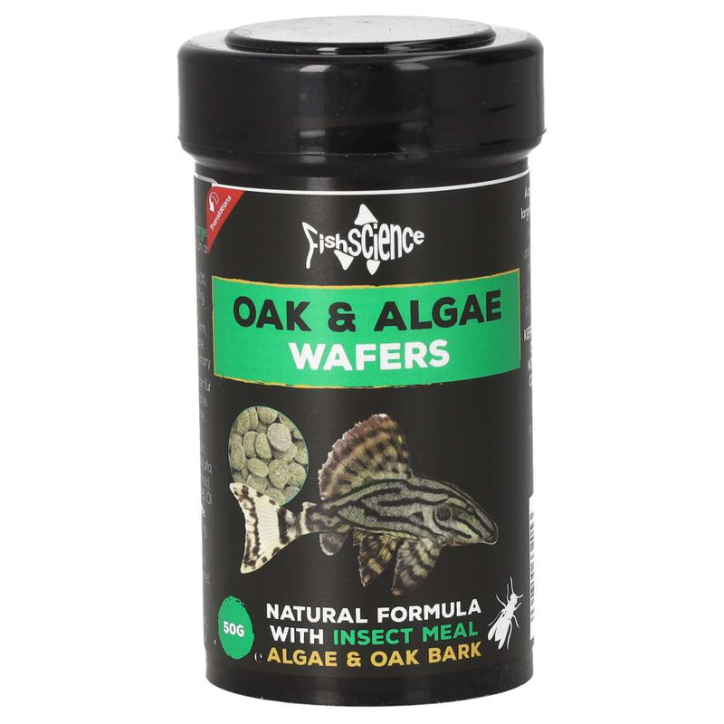 Fish Science Oak and Algae Wafers - Reptiles By Post