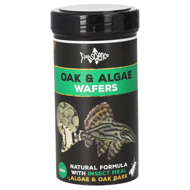 Fish Science Oak and Algae Wafers - Reptiles By Post