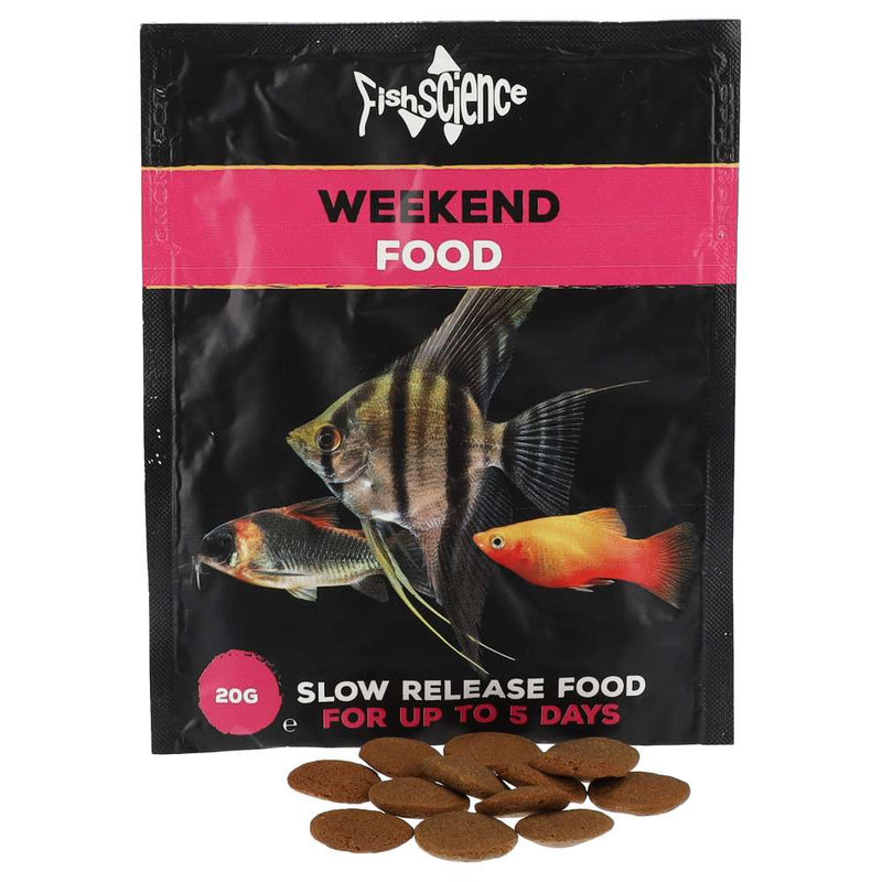 Fish Science Weekend Food 20g Sachet SINGLE - Reptiles By Post