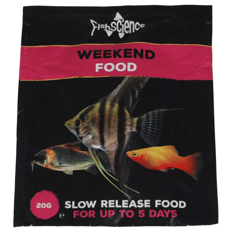 Fish Science Weekend Food 20g Sachet SINGLE - Reptiles By Post