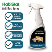 HabiStat Anti - bac Spray 500ml - Reptiles By Post