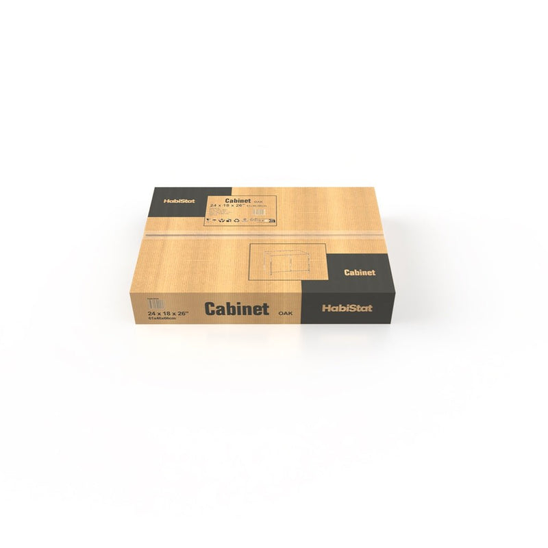 Habistat Cabinet L61 x D46 x H66cm, Oak - Reptiles By Post