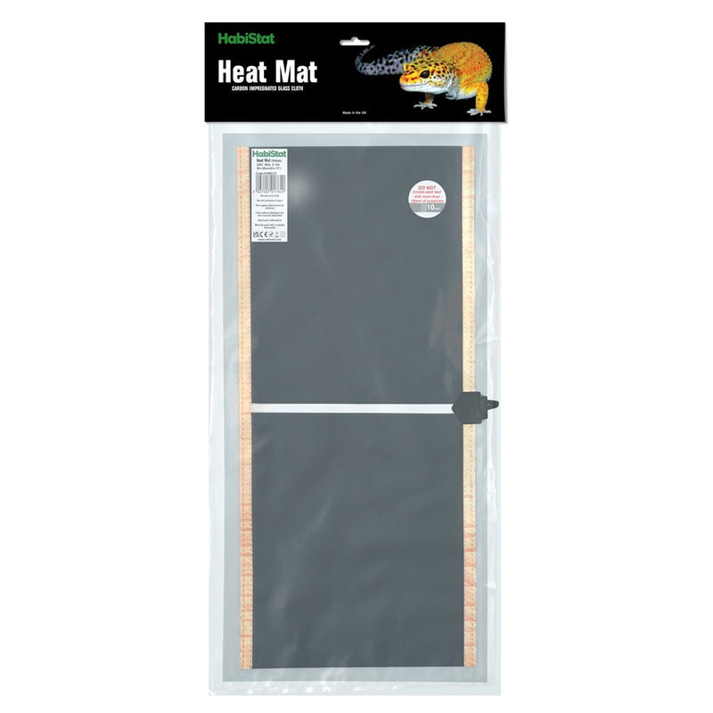 HabiStat Carbon Cloth Heat Mat, 59 x 28cm (23 x 11"), 28 Watt - Reptiles By Post
