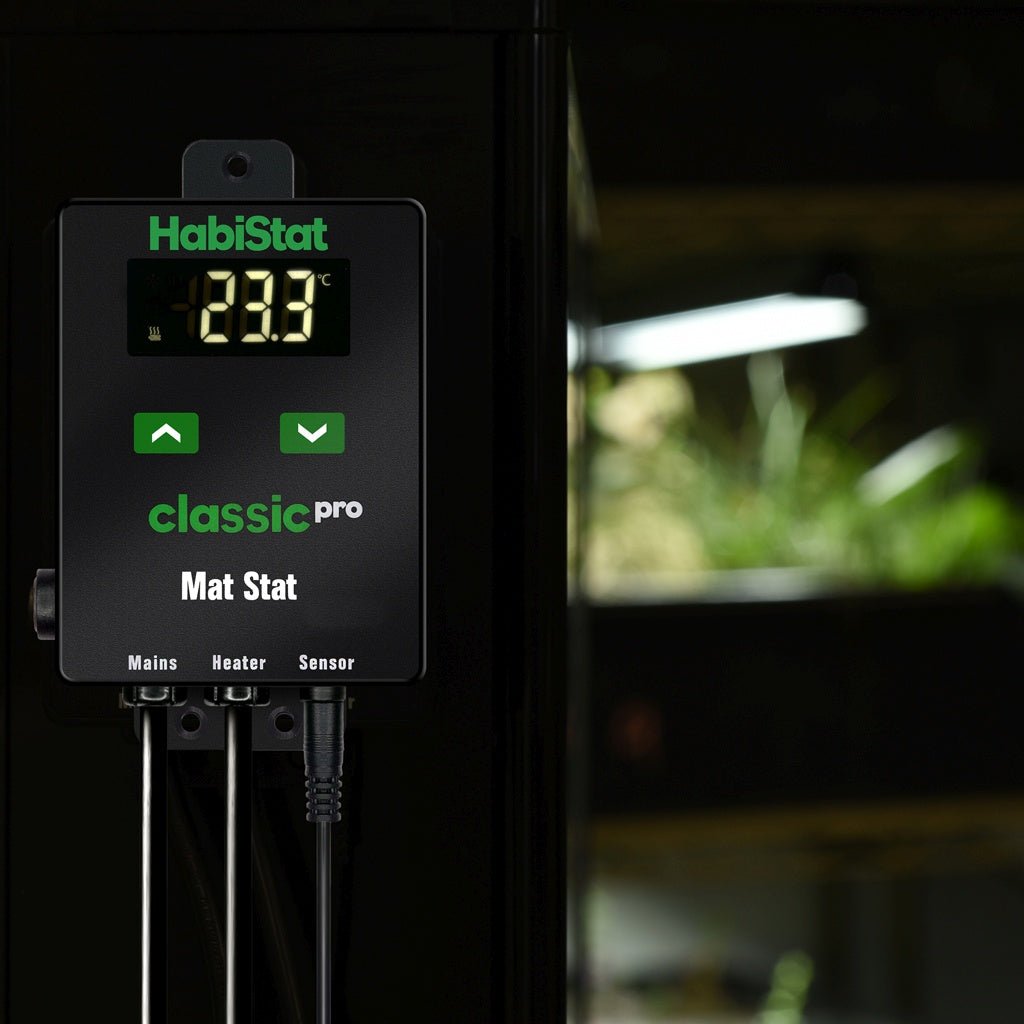 HabiStat Classic Pro Mat Stat, Black, 450 Watt — Reptiles By Post