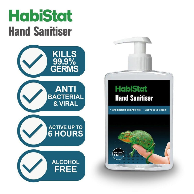 HabiStat Hand Sanitiser, 500ml - Reptiles By Post