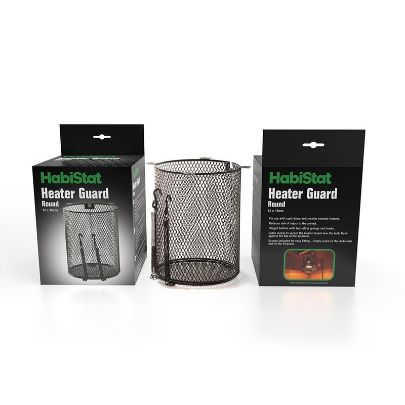 HabiStat Heater Guard, Round, 12cm x 16cm - Reptiles By Post