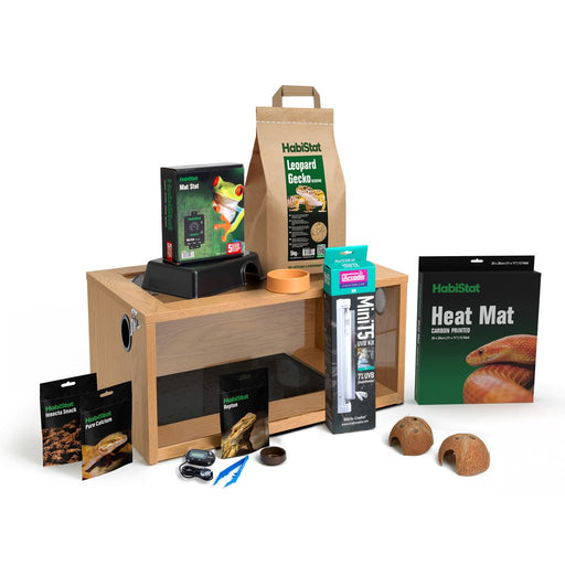 HabiStat Leopard Gecko Starter Kit - Reptiles By Post