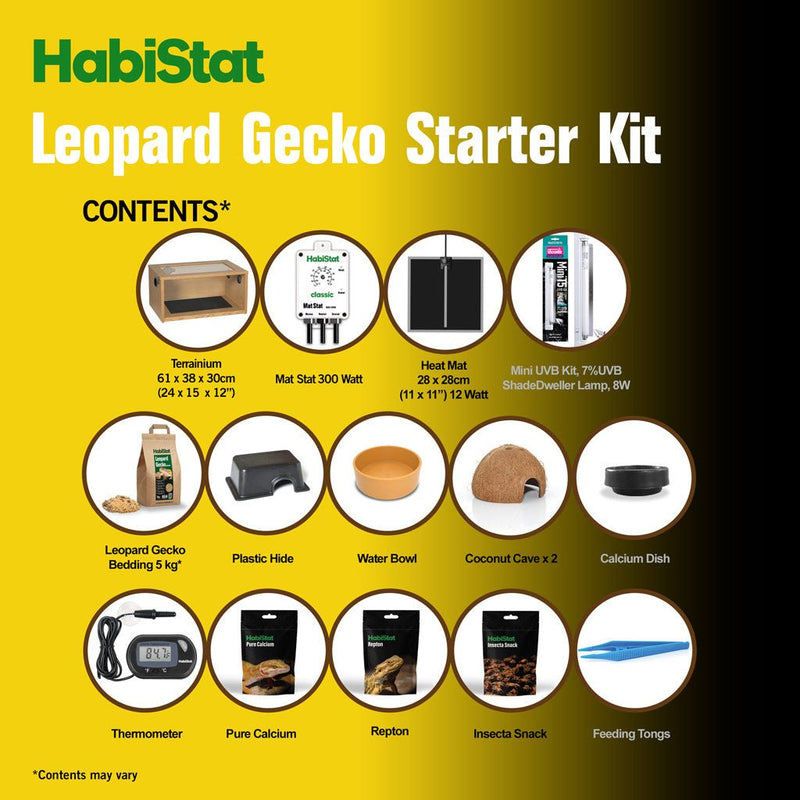 HabiStat Leopard Gecko Starter Kit - Reptiles By Post