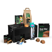 HabiStat Leopard Gecko Starter Kit, Black - Reptiles By Post
