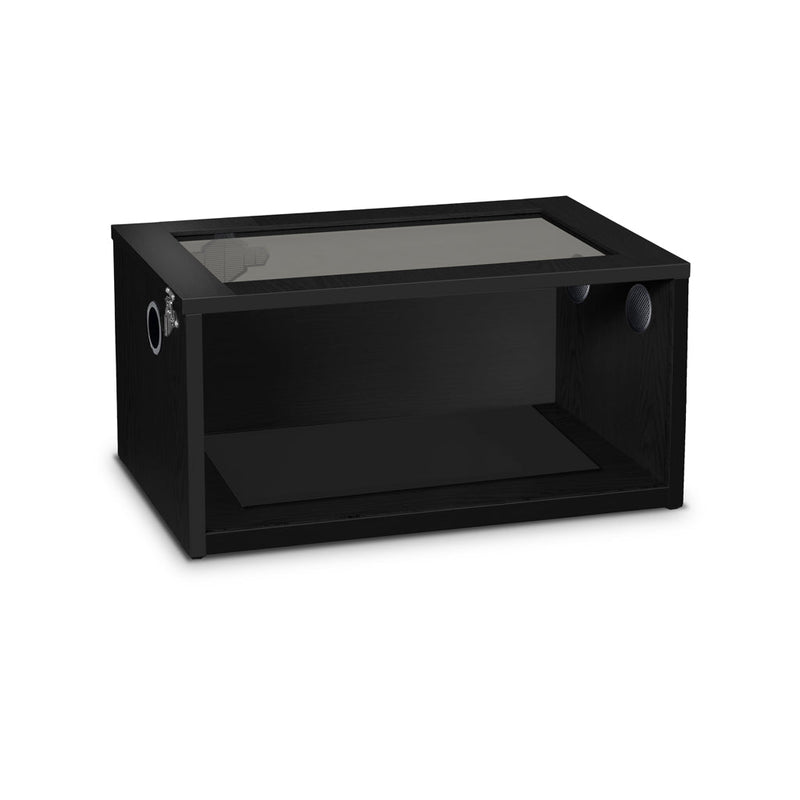 HabiStat Leopard Gecko Starter Kit, Black - Reptiles By Post