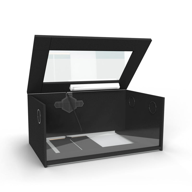 HabiStat Leopard Gecko Starter Kit, Black - Reptiles By Post