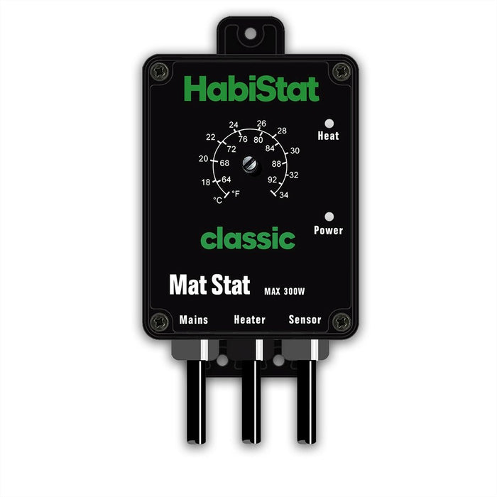 HabiStat Mat Stat, Black, 300 Watt - Reptiles By Post