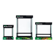 HabiStat Mini Glass Terrarium, 20 x 20 x 30cm (8 x 8 x 12"), Built - Reptiles By Post