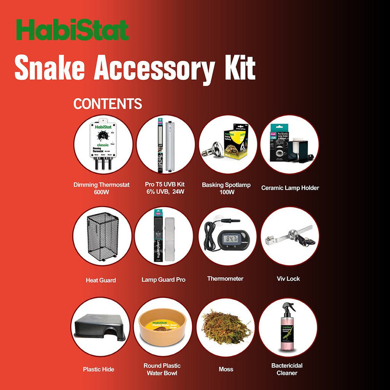 HabiStat Snake Accessory Kit - Reptiles By Post