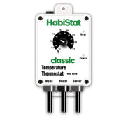HabiStat Temperature Thermostat, White, 600 Watt - Reptiles By Post