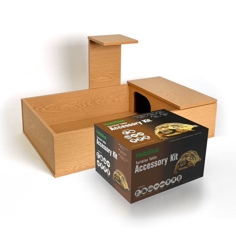 HabiStat Tortoise Starter Kit, Oak - Reptiles By Post