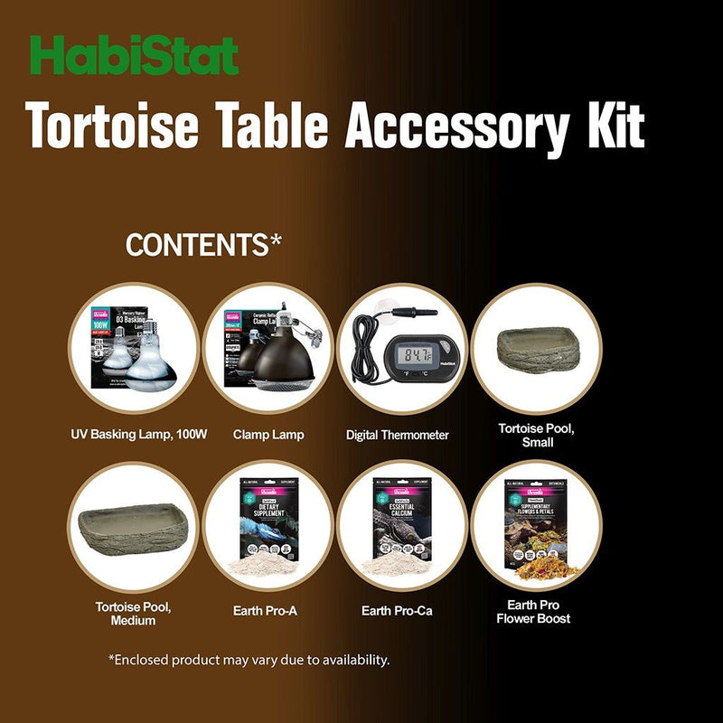 HabiStat Tortoise Table Accessory Kit - Reptiles By Post