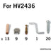 HabiStat Vivarium Fixing Kit for HV2436 - Reptiles By Post