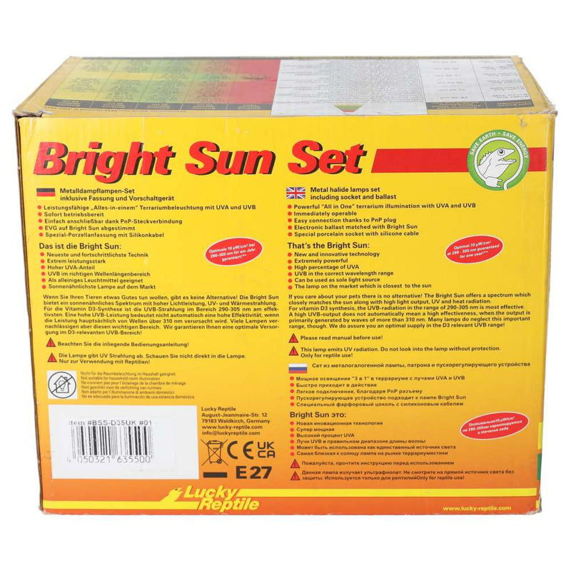 Lucky Reptile Bright Sun Evo SET Desert 35W - Reptiles By Post