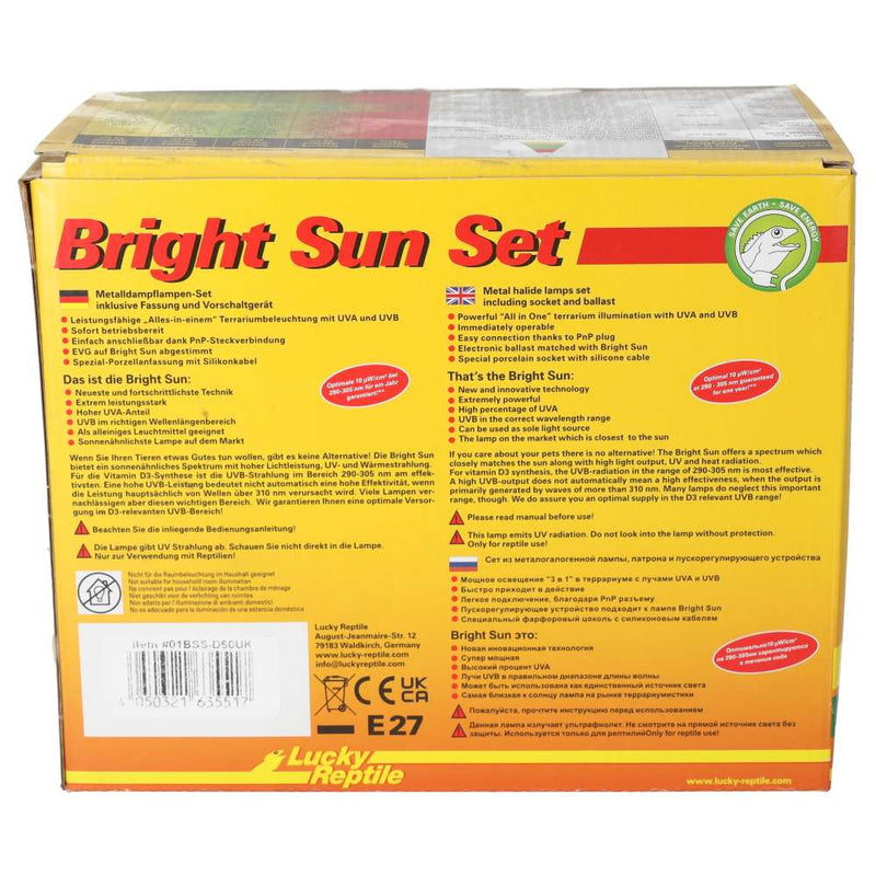 Lucky Reptile Bright Sun Evo SET Desert 50W - Reptiles By Post