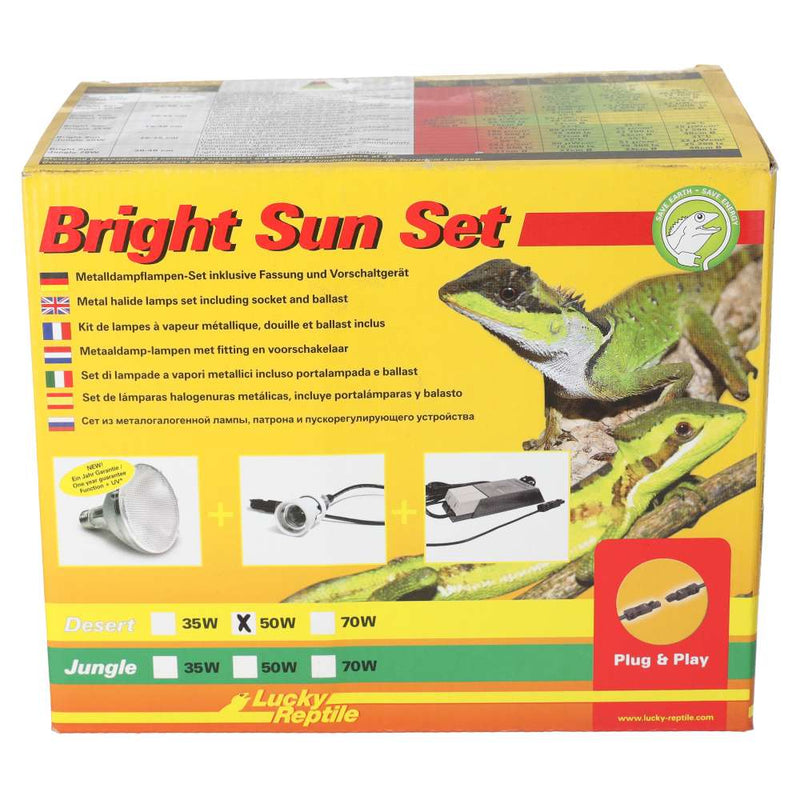 Lucky Reptile Bright Sun Evo SET Desert 50W - Reptiles By Post