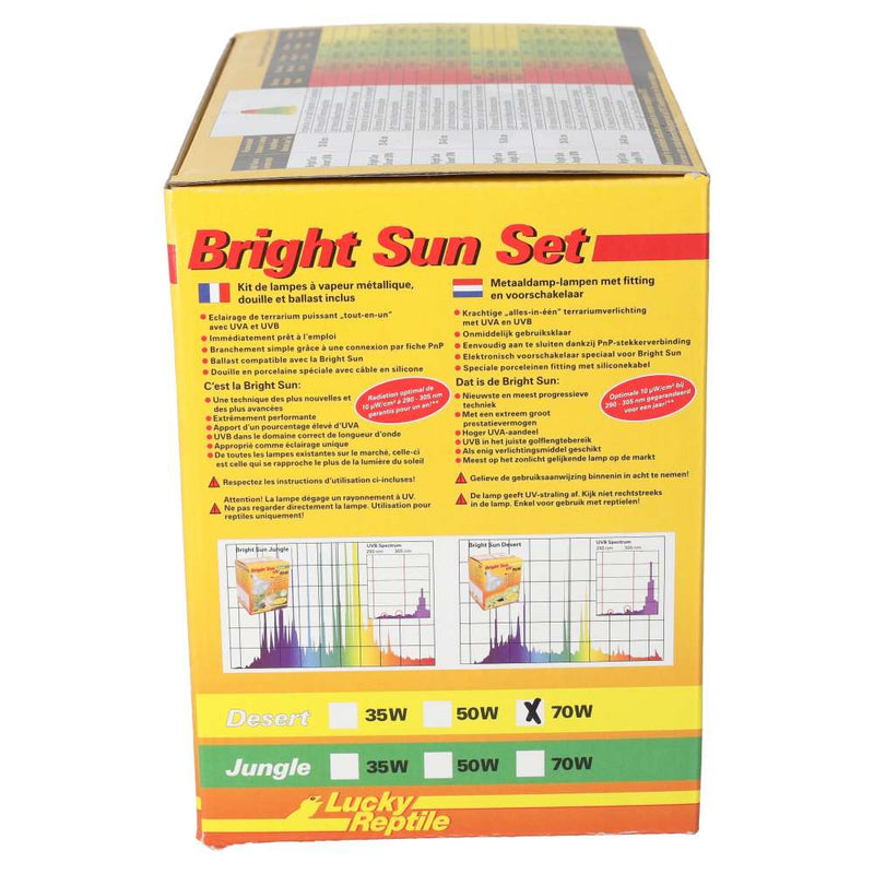 Lucky Reptile Bright Sun Evo SET Desert 70W - Reptiles By Post