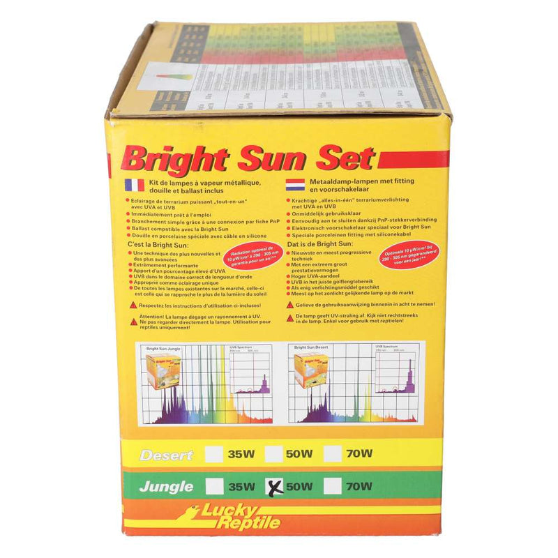 Lucky Reptile Bright Sun Evo SET Jungle 50W - Reptiles By Post