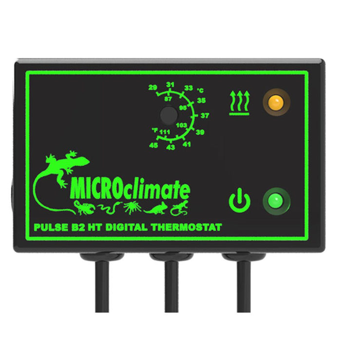 Microclimate Pulse B2 HT Black 600W (HiTemp) - Reptiles By Post