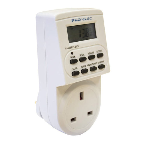 PRO - ELEC Digital Weekly/24 Hour Timer - Reptiles By Post