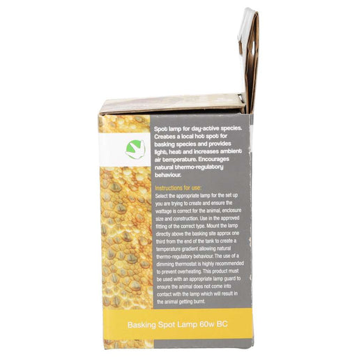 ProRep Basking Spot Lamp 60w BC - Reptiles By Post