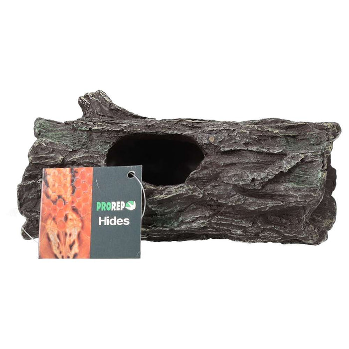 ProRep Dark Wood Log Hide - Reptiles By Post